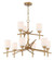 Cadence Nine Light Chandelier in Soft Gold (46|54629-SG)