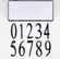 Address Plaque Surface Mount Address Plaque Number - 8 in Flat Black (46|AP-8-FB)
