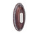 Push Button-Surface Mount Surface Mount Oval Lighted Push Button in Rustic Brick (46|BSOVL-RB)
