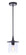 Canon One Light Outdoor Pendant in Midnight (46|ZA3611-MN)