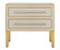 Arden Chest in Ivory/Satin Brass (142|3000-0184)