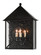 Ripley Three Light Outdoor Wall Sconce in Midnight (142|5500-0002)