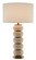 Luko One Light Table Lamp in White Mud/Antique Brass (142|6000-0276)