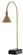 Thayer Brass Desk Lamp One Light Table Lamp in Vintage Brass/Black (142|6000-0628)
