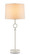 Germaine One Light Table Lamp in White (142|6000-0696)