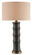 Roark One Light Table Lamp in Matte Black/Antique Brass (142|6955)