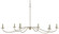 Saxon Collection Six Light Chandelier in Silver Granello (142|9000-0055)