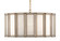 Daze Collection Three Light Pendant in Antique Brass/White (142|9000-0750)