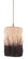 Comme Des Paniers One Light Pendant in Khaki/Black (142|9000-0788)