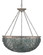 Quorum 20 Light Chandelier in Silver Leaf (142|9511)