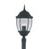 Tiverton Three Light Post Lantern in Black (43|2446-BK)