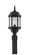 Devonshire One Light Post Lantern in Black (43|2976-BK)