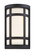 Logan Square Two Light Wall Sconce in Black (43|34121-BK)