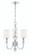 Evi Three Light Chandelier in Chrome (43|89983-CH) Evi Three Light Chandelier in Chrome (43|89983-CH)