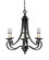 Barcelona Six Light Chandelier in Natural Iron (43|9036-NI)