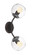 Meridian Two Light Wall Sconce in Satin Bronze (43|91202-SB)