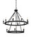 Fiora 16 Light Chandelier in Black (43|925816-BK)