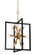 Xander 12 Light Pendant in Aged Warm Brass (43|92850-AWB)