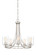 Liam Five Light Chandelier in Platinum (Satin) (43|93085-SP)