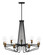 Ravella Nine Light Chandelier in Black (43|94289-BK)