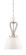 Newport One Light Pendant in Coastal Weathered White (43|94332-CWW)