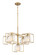 Cowen Five Light Chandelier in Brushed Gold (43|94585-BG)