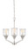 Drake Three Light Chandelier in Polished Nickel (43|96383-PN)