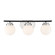 Elle Three Light Vanity in Polished Nickel (43|D232M-3B-PN)
