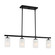 Carmine Four Light Island Pendant in Matte Black (43|D239M-IS-MB)