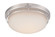 Ramsey LED Flushmount in Satin Platinum (43|LED303M-SP)
