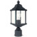 Charleston One Light Post Mount in Black (41|932-50)