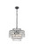Mila Five Light Pendant in Black (173|1102D18BK)