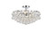 Savannah Five Light Flush Mount in Chrome (173|1107F18C)