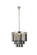 Sydney Nine Light Chandelier in Polished Nickel (173|1201D20PN-SS/RC)