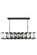 Monaco 18 Light Chandelier in Flat Black (173|1212D60FB)