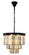 Sydney Nine Light Chandelier in Matte Black (173|1231D20MB-GT/RC)