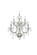 Maria Theresa Seven Light Wall Sconce in Chrome (173|2800W7C-GT/RC)