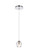 Eren LED Pendant in Chrome (173|3505D6C)