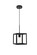 Resolute One Light Pendant in black (173|LD4063D8BK)