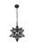 Nocturne One Light Pendant in black (173|LD4076D16BK)