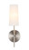 Mel One Light Wall Sconce in Burnished Nickel (173|LD6004W5BN)