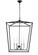 Maddox Six Light Chandelier in Black (173|LD6008D24BK)