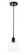 Gabe One Light Pendant in Black (173|LD6210BK)