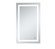 Helios LED Mirror in Silver (173|MRE12440)