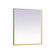 Pier LED Mirror in Brass (173|MRE62436BR)