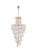 Spiral 41 Light Chandelier in Chrome (173|V1800SR48C/RC)