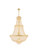 Century 17 Light Chandelier in Gold (173|V1900G30G/RC)