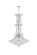 Toureg 20 Light Chandelier in Chrome (173|V8008G44C/RC)