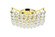 Corona Four Light Flush Mount in Gold (173|V9800F14G/RC)