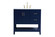 Aubrey Single Bathroom Vanity in Blue (173|VF16036BL)